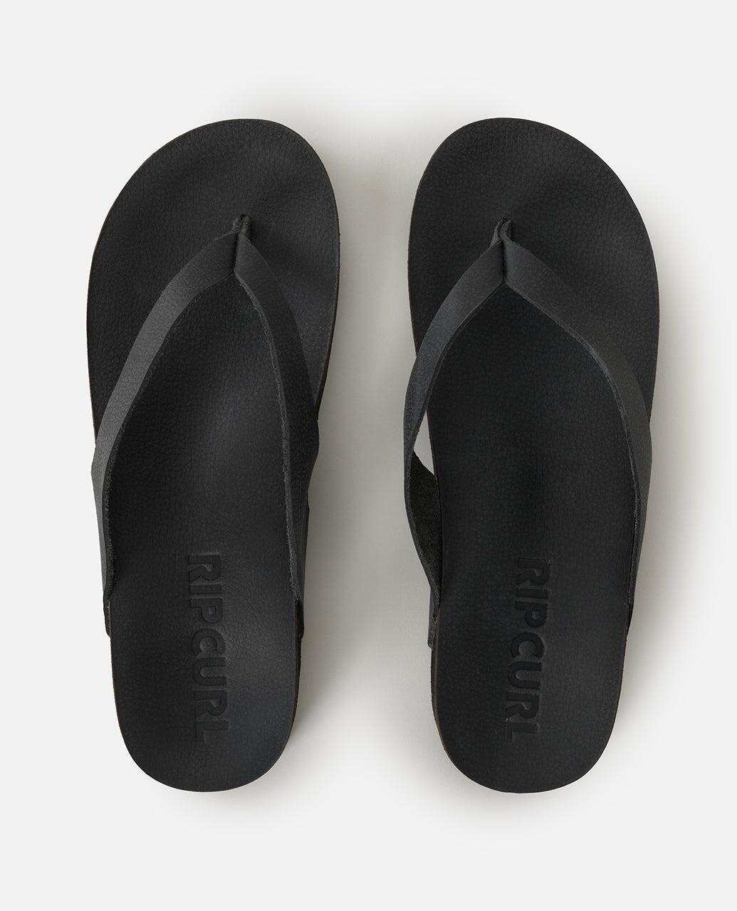 Sandales Unisex Ouvertes en Cuir Bloom Freedom - Black 3/5
