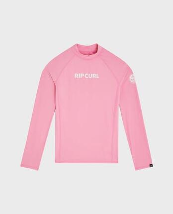 T-shirt anti-UV Fille Classic Surf Long Sleeve Rashvest - Begonia Pink