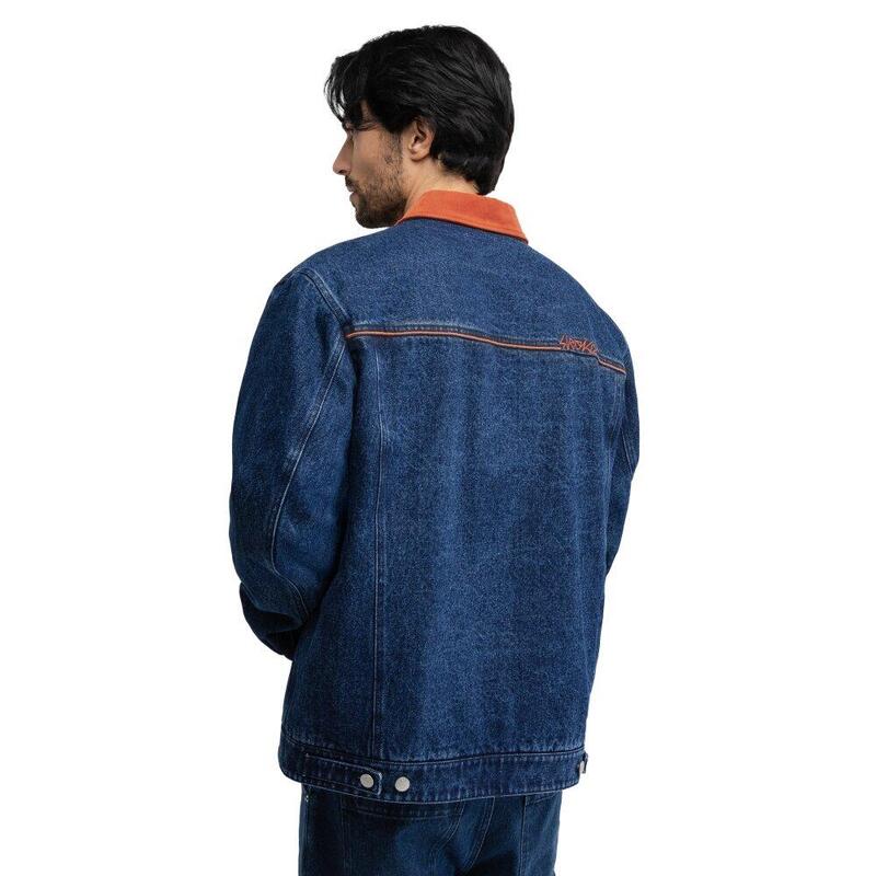 Jachetă din denim pentru bărbați Cody Blue Albastru