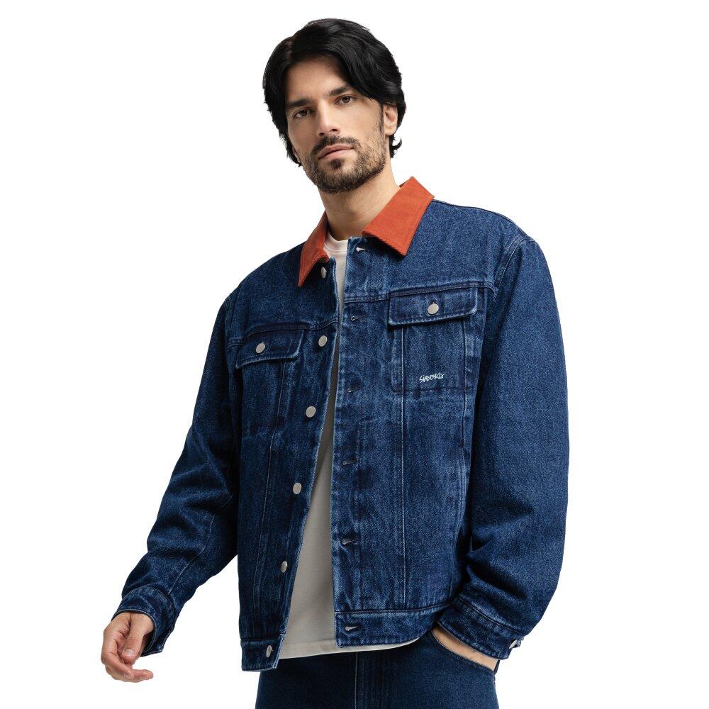 Veste en denim homme Cody Blue Bleu 1/7