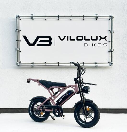 Fatbike V20 MINI met voorrek - Rose Goud - Rijklaar geleverd