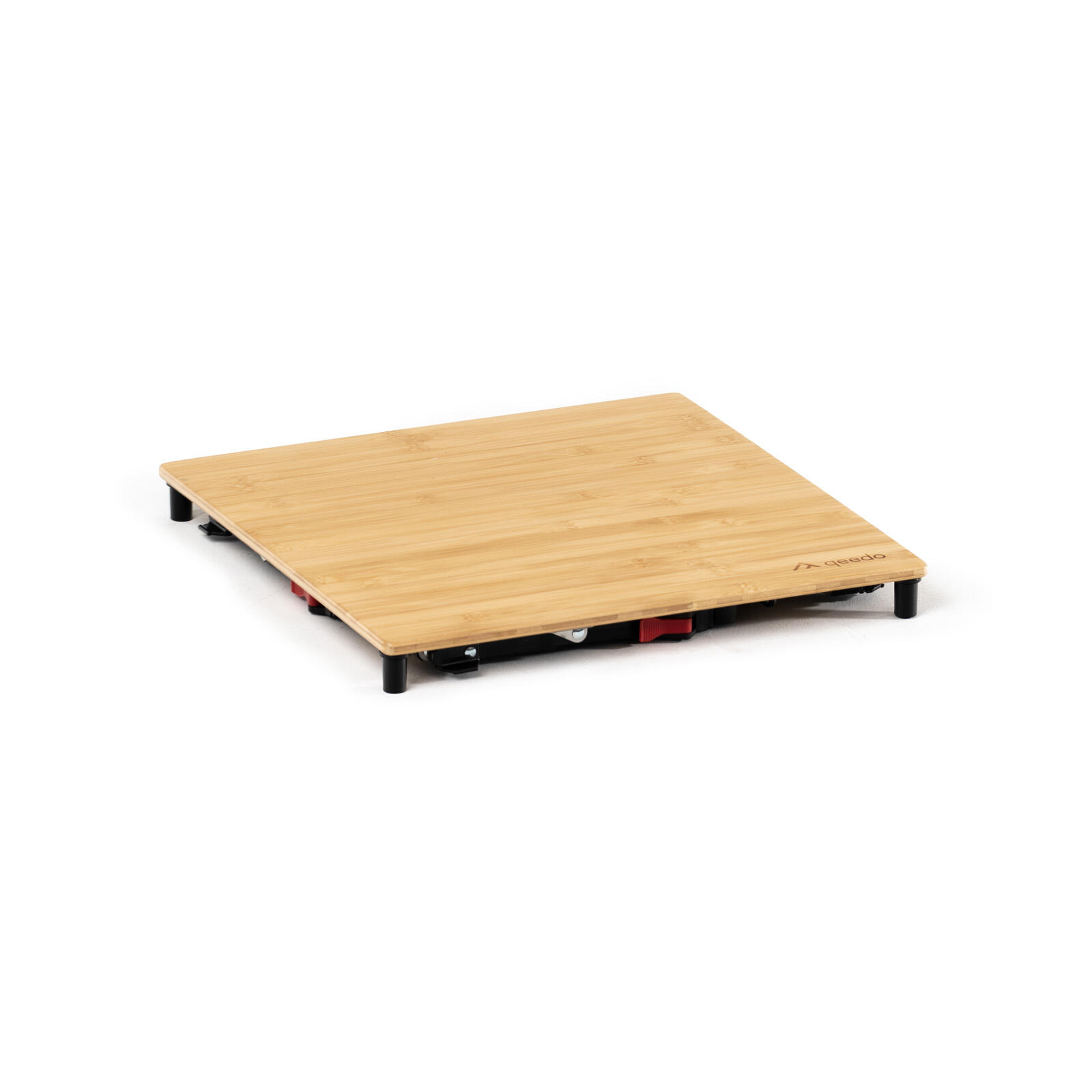 Barny Campingtisch Bambus 45x45 cm – höhenverstellbar 5/7