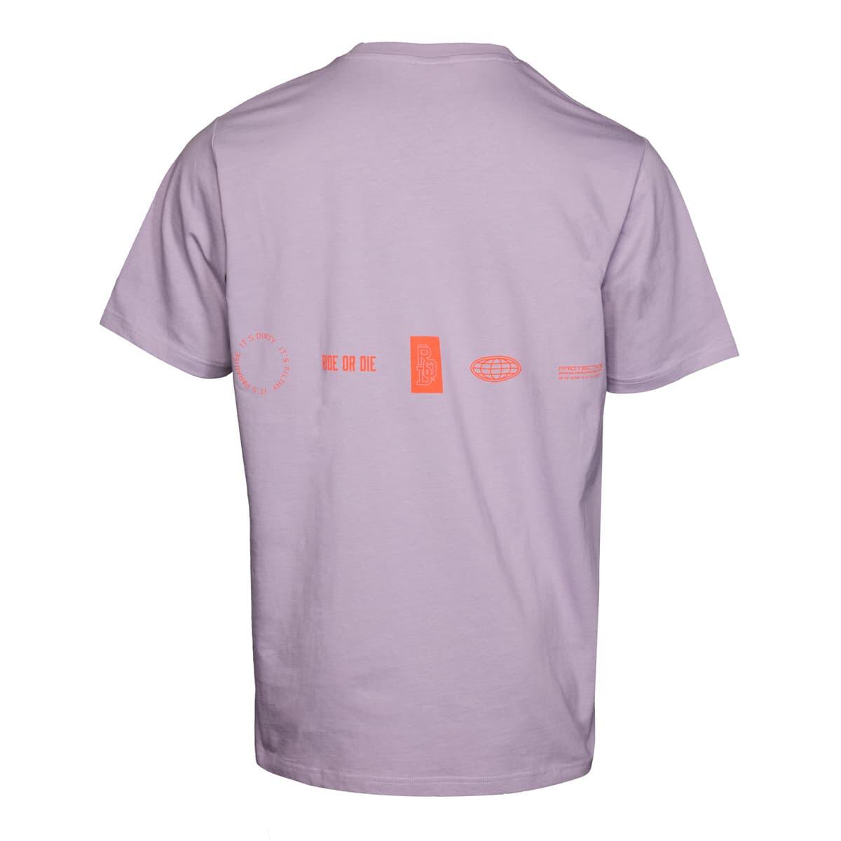 Camiseta bici hombre P-Lucky Violeta 3/3