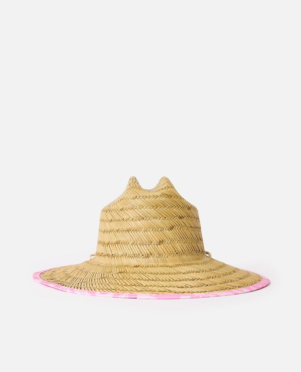 Producto Unisex Chapeau de paille Mixed Sun Fille - Hot Pink 3/5