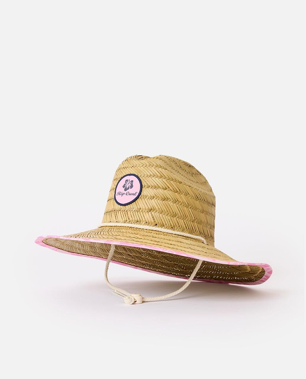 Producto Unisex Chapeau de paille Mixed Sun Fille - Hot Pink 5/5