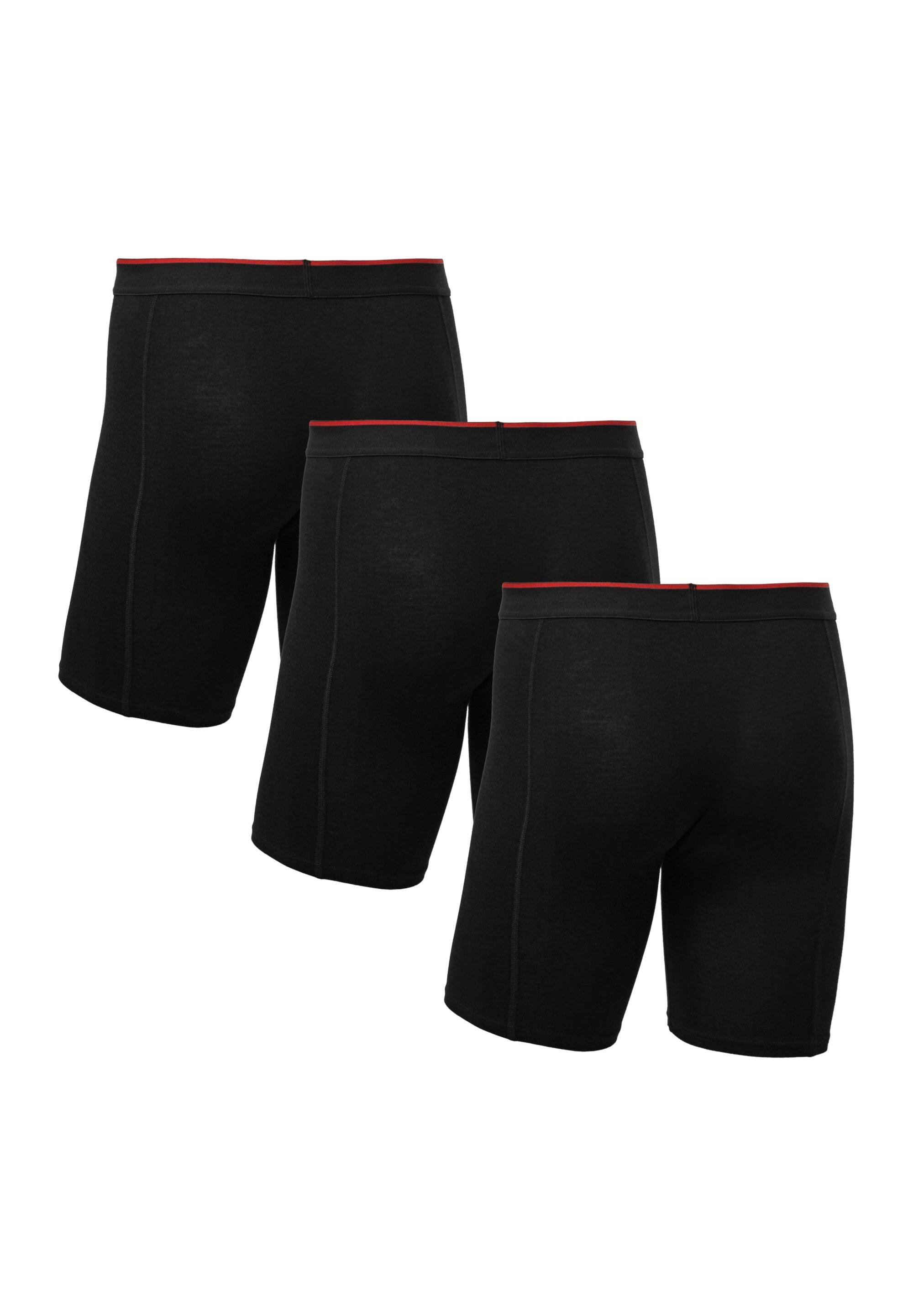 Boxers de bambu perna extra longa 3 pares 2/6