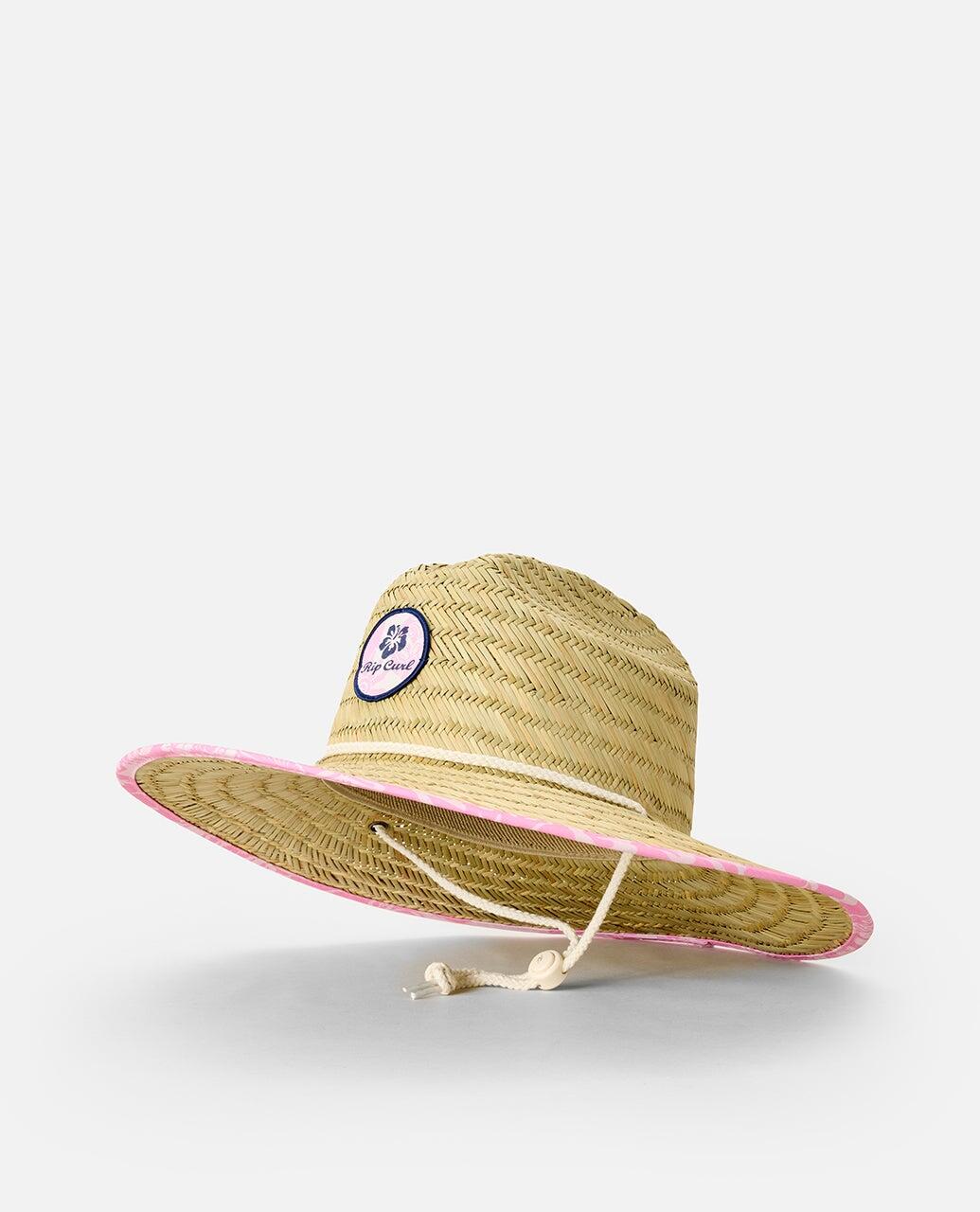Producto Unisex Chapeau de paille Mixed Sun Fille - Hot Pink 4/5