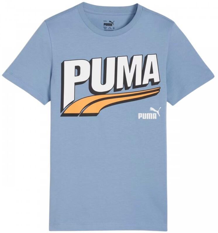 Dziecięca koszulka t-shirt chłopięca bawełniana PUMA ESS+ MID 90s 680294-20 5/7