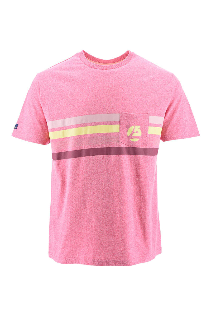 T-shirt homme rose 2/5