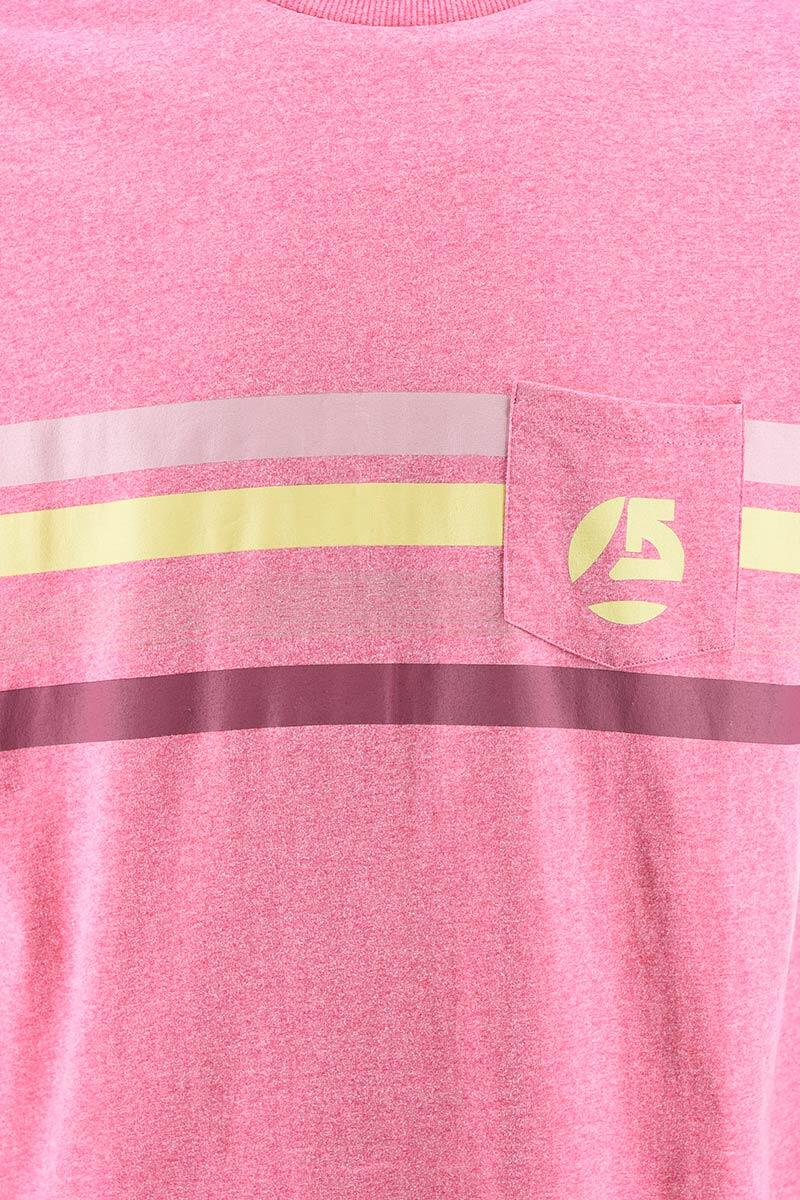 T-shirt homme rose 4/5