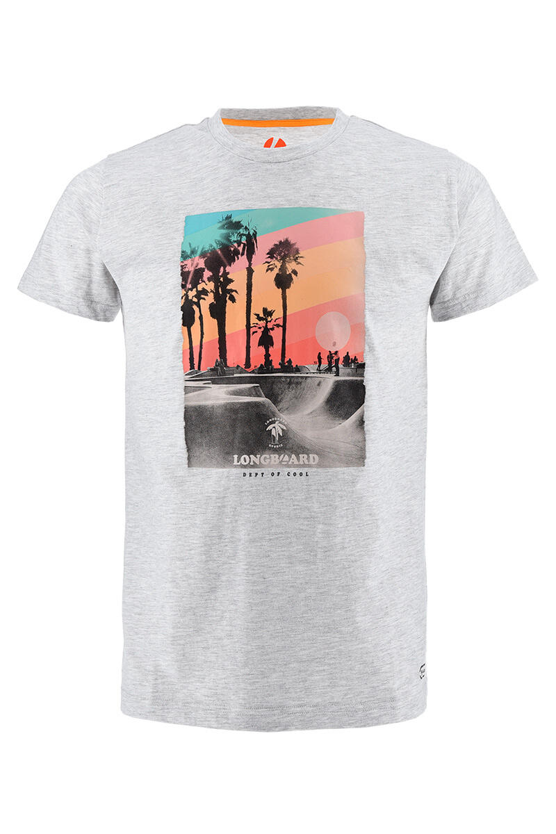 T-shirt homme gris 2/5