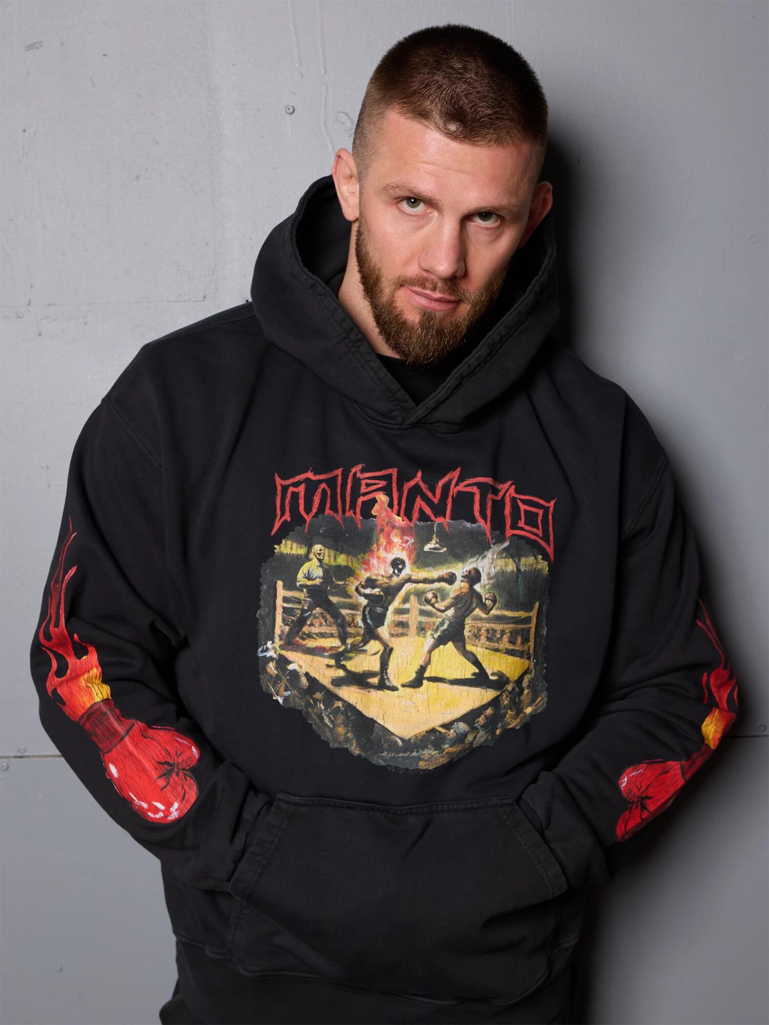 MANTO bluza z kapturem GHOST FIGHTER OVERSIZE 2/7