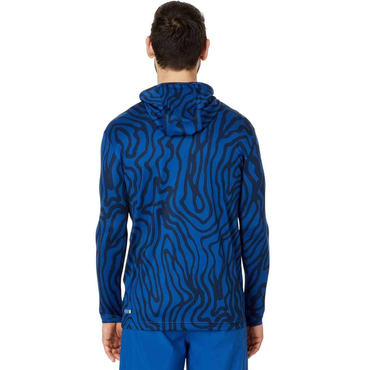 Koszulka Quiksilver z Kapturem Everyday Pullover Surf Hoody LS Monaco Blue 3/5
