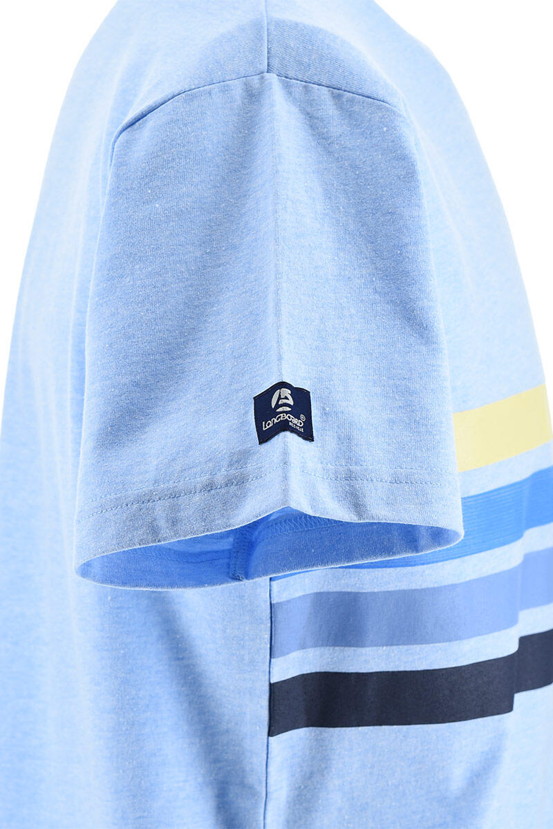 T-shirt homme bleu 5/5