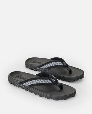 Sandalen unisex search mission vibram open toe - black