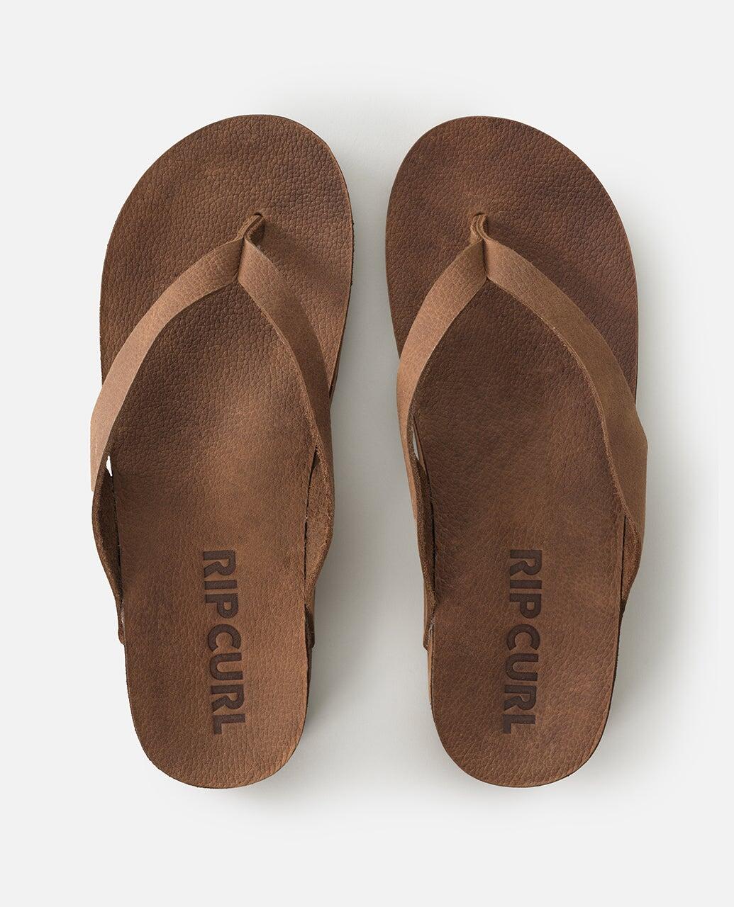 Sandales Unisex Ouvertes en Cuir Bloom Freedom - Tan 3/5