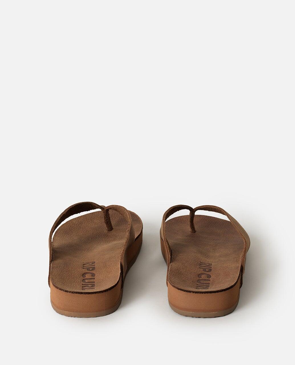 Sandales Unisex Ouvertes en Cuir Bloom Freedom - Tan 2/5