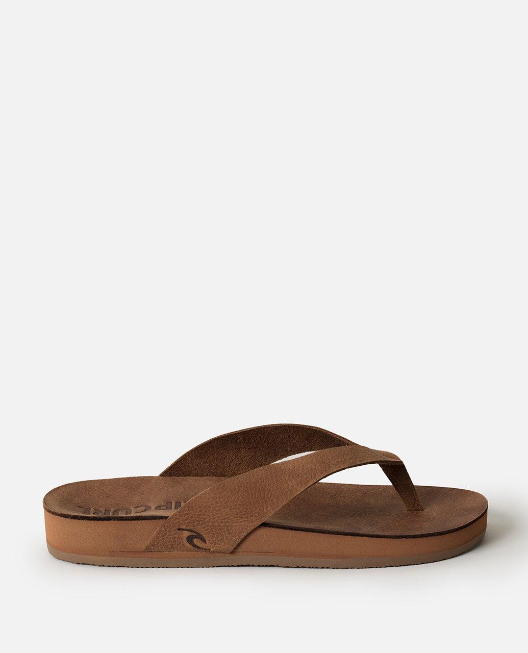 Sandales Unisex Ouvertes en Cuir Bloom Freedom - Tan 5/5