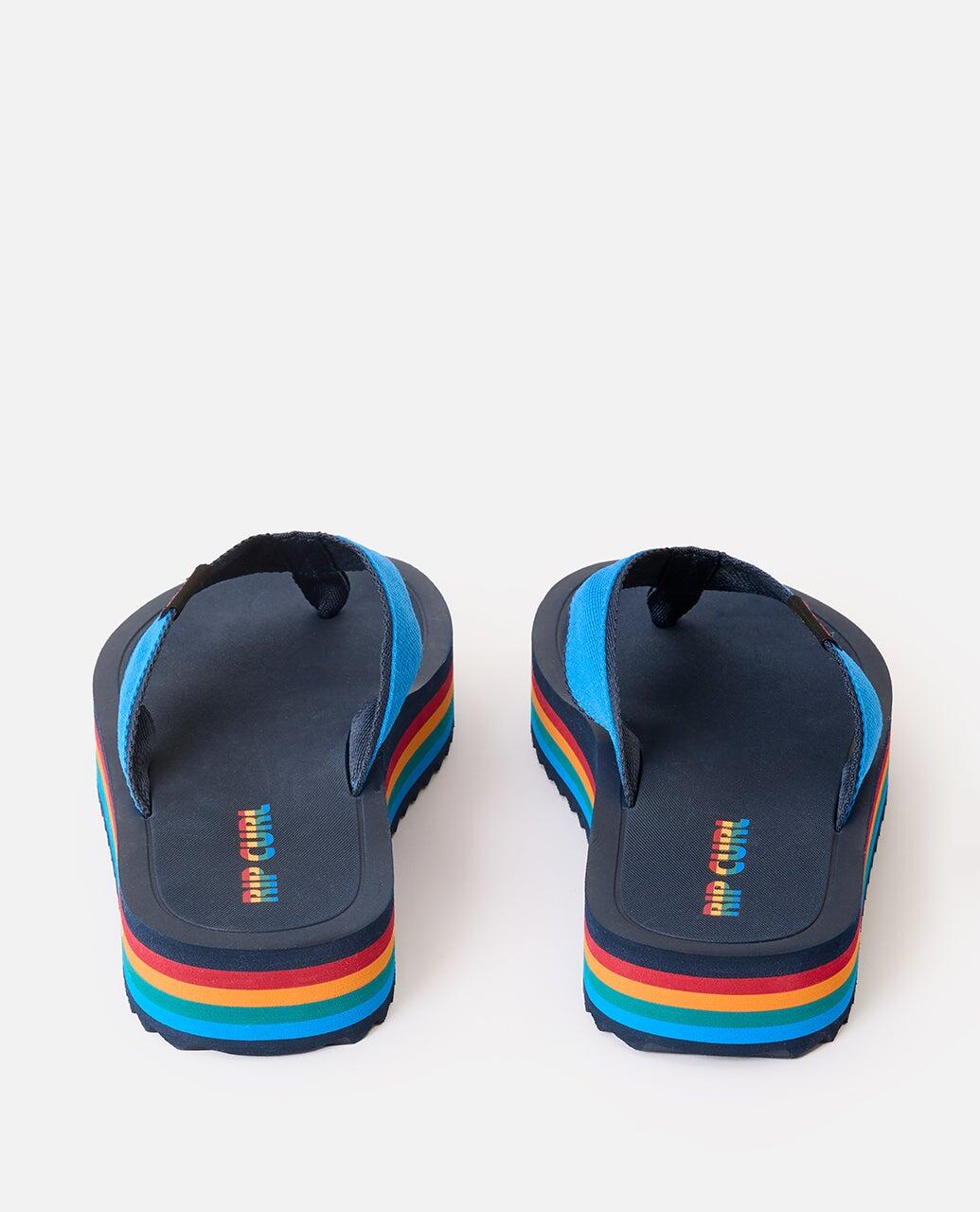 Sandales Unisex Webbing Revival Bloom Open Toe - Navy 3/6