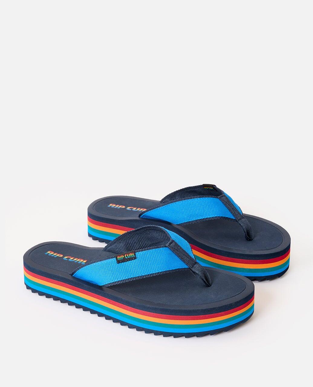 Sandales Unisex Webbing Revival Bloom Open Toe - Navy 2/6