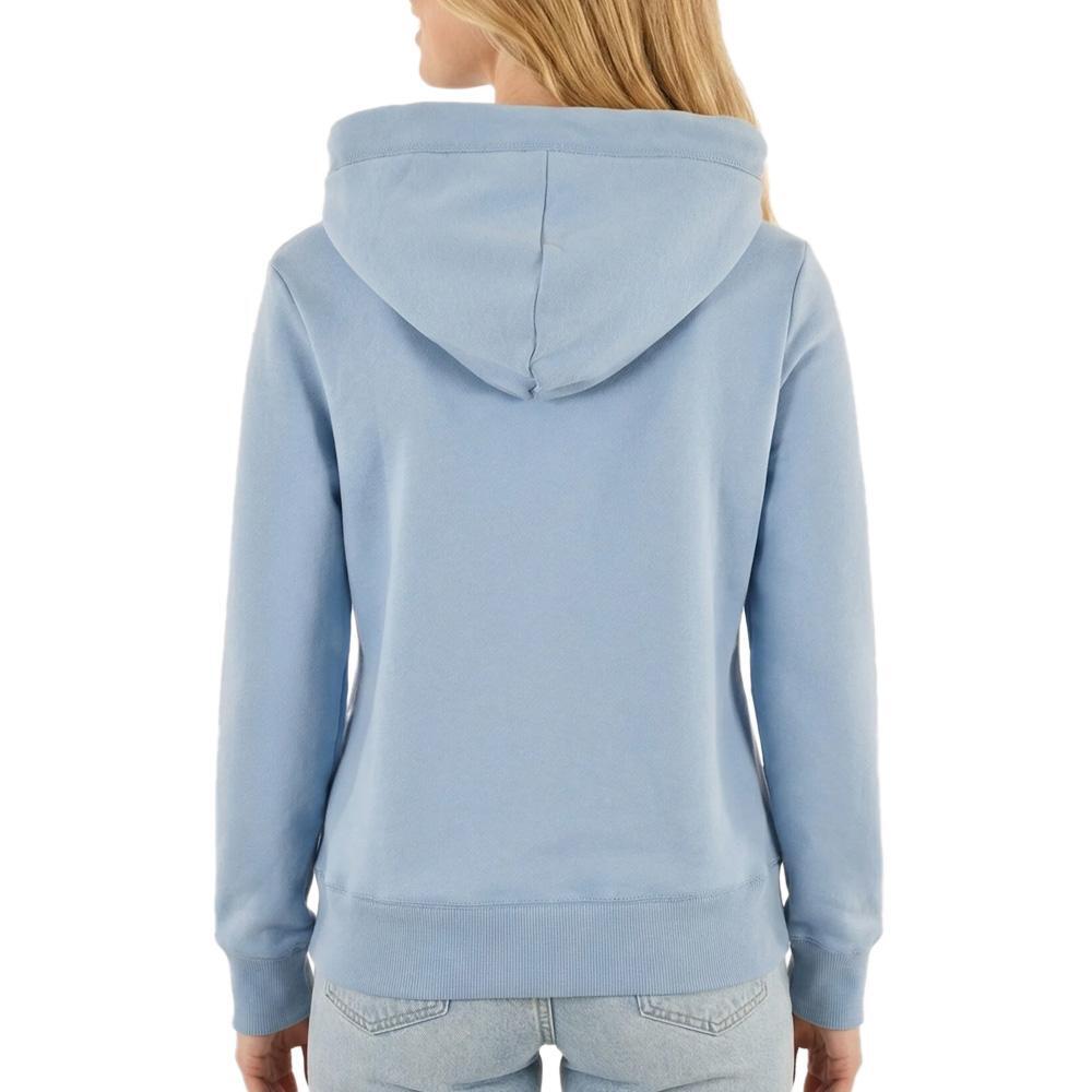 Sweat Bleu Femme Superdry Essential Logo 2/2