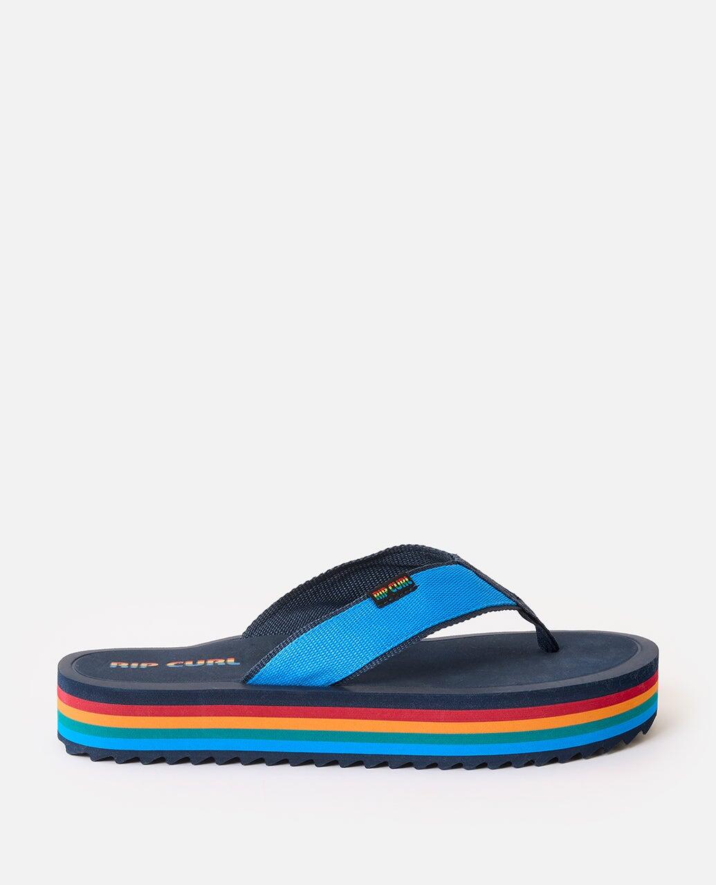 Sandales Unisex Webbing Revival Bloom Open Toe - Navy 6/6