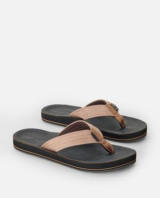 Sandalen unisex surf revival cuir open toe - mocha