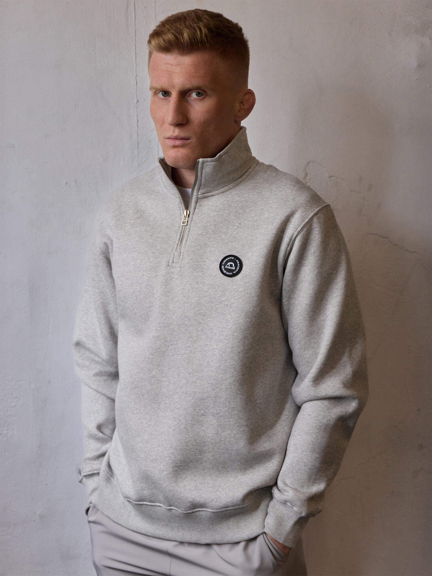 MANTO bluza CIRCLE melanż 2/7