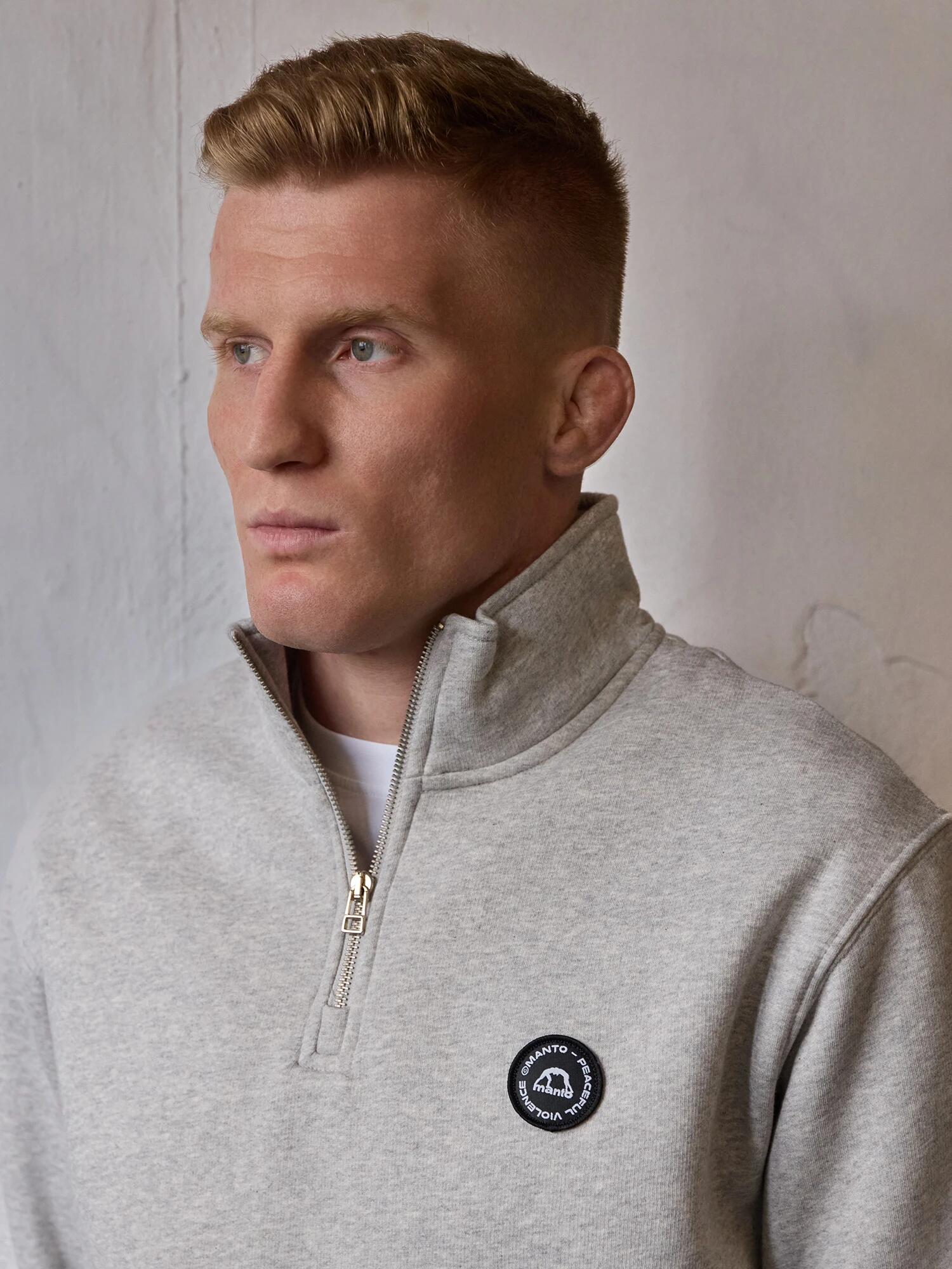 MANTO bluza CIRCLE melanż 5/7