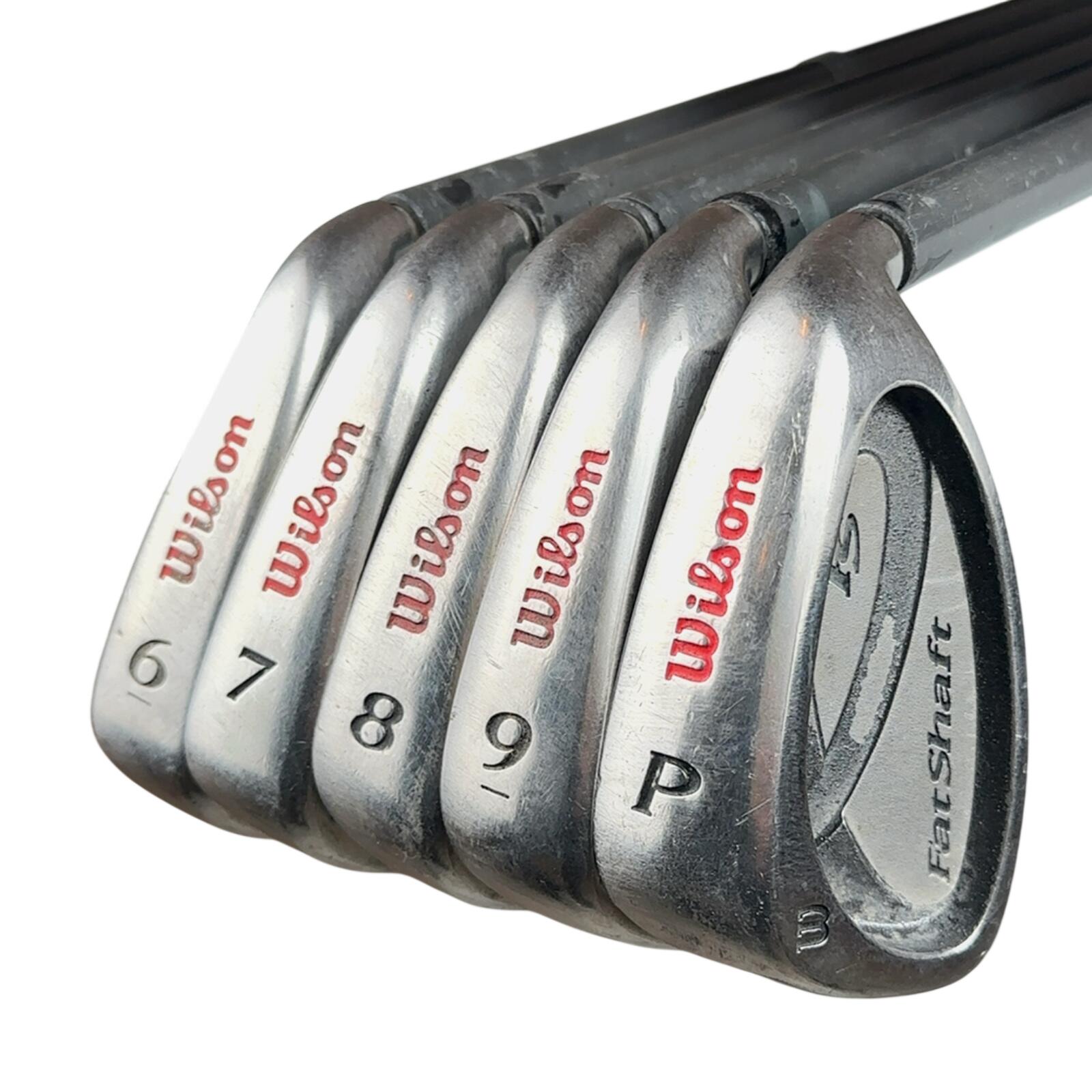 Wilson Fatshaft Série de fers / 6-PW / Flex Regular / Graphite 3/7