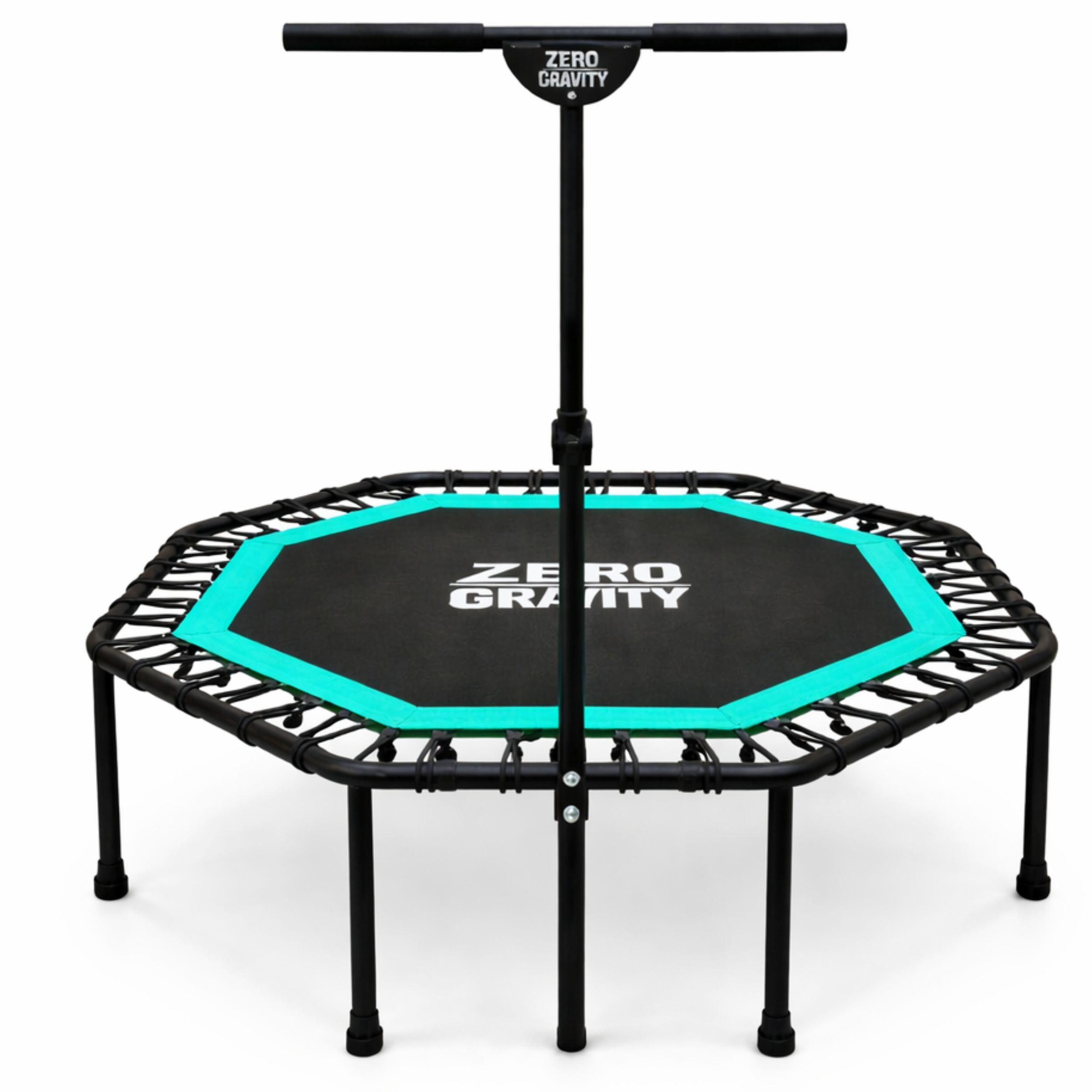 Zero Gravity Fitness Trampolin türkis - Nutzer bis 130kg 2/7