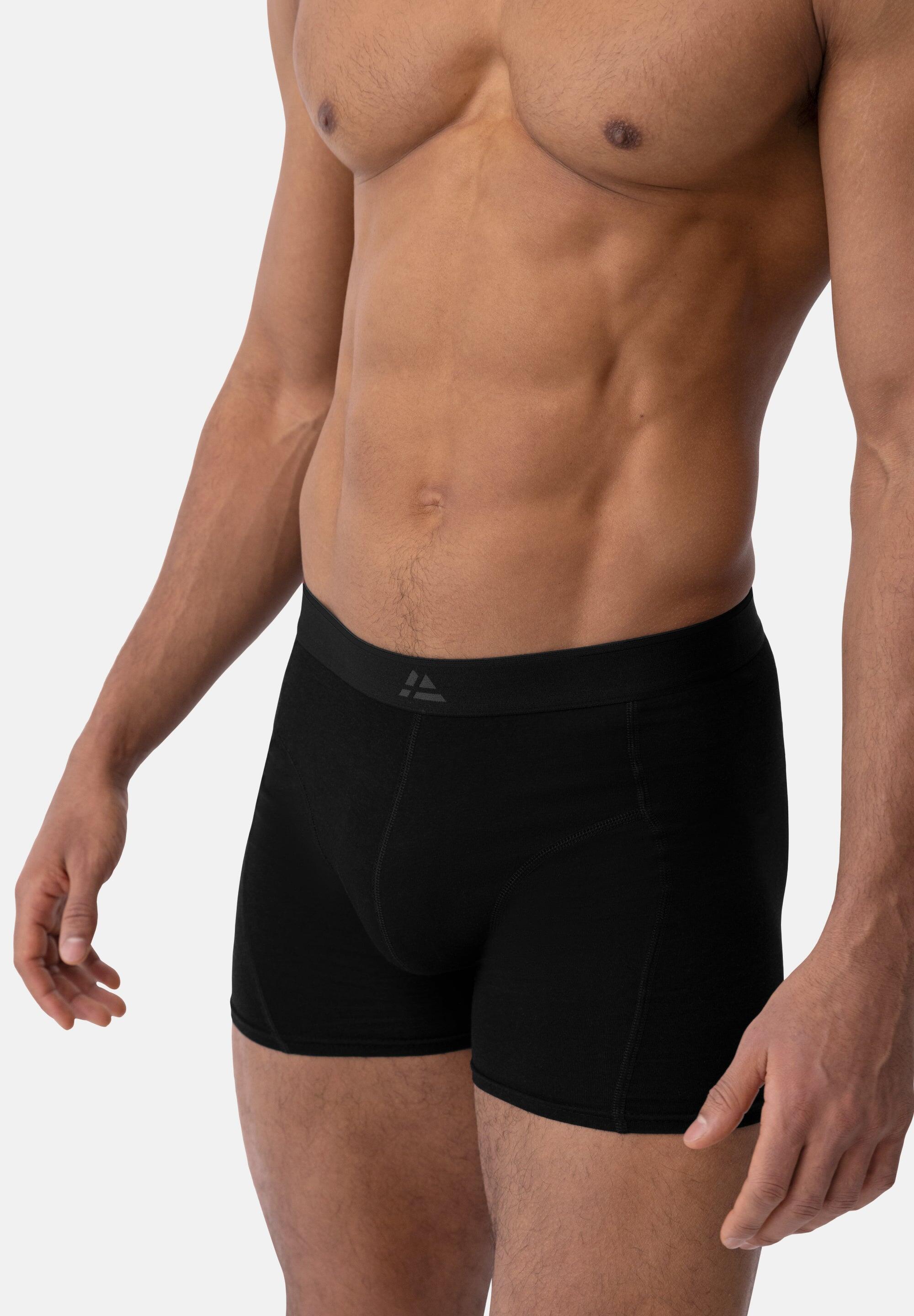 Herren Bambus Boxershorts ultraweich atmungsaktiv Unterwäsche 6er Pack 5/5
