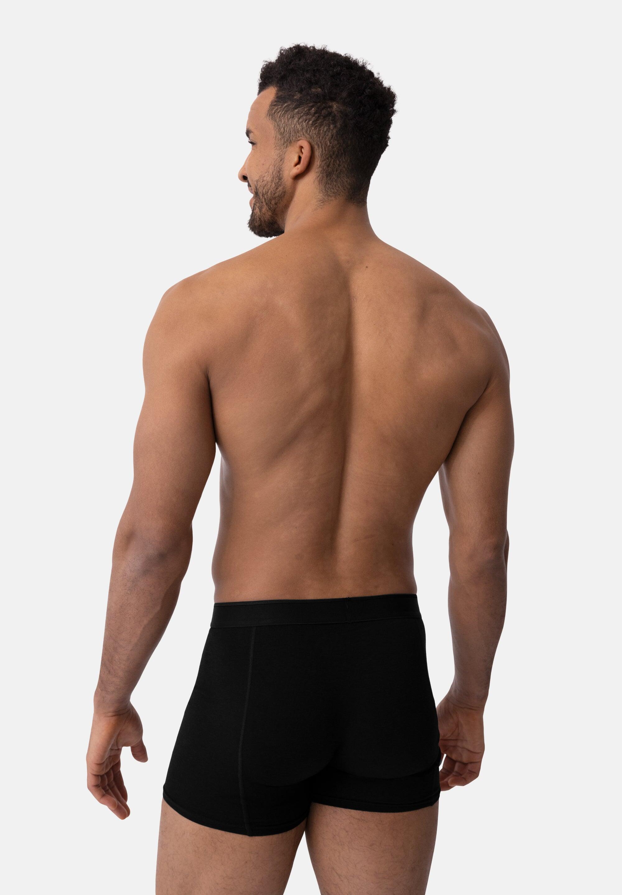 Herren Bambus Boxershorts ultraweich atmungsaktiv Unterwäsche 6er Pack 4/5