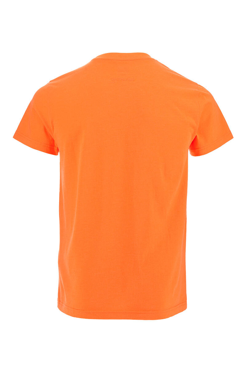 T-shirt homme orange 3/5