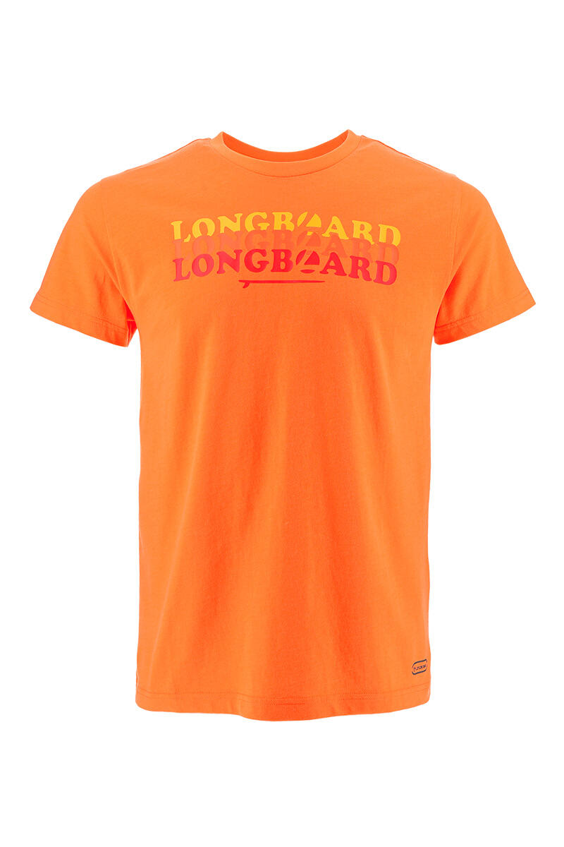T-shirt homme orange 2/5
