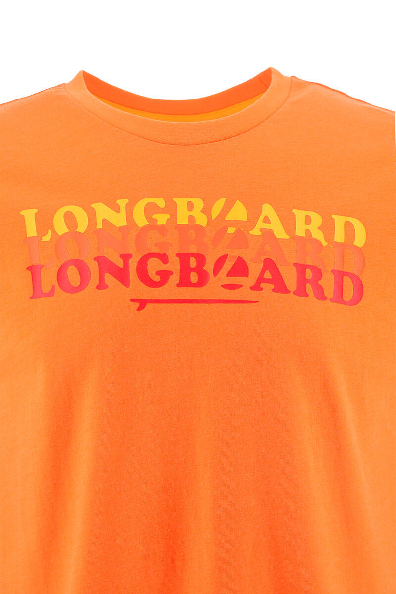 T-shirt homme orange 4/5