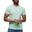 Tricou casual Superdry mentă bumbac organic bărbați 2XL