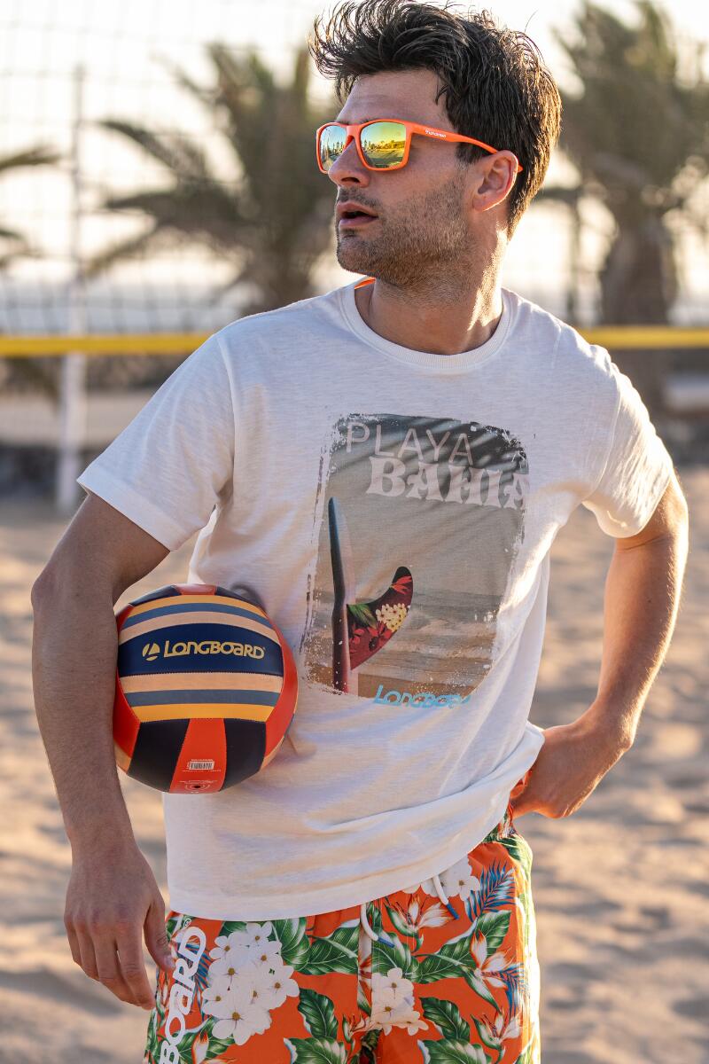 T-shirt homme blanc 1/5