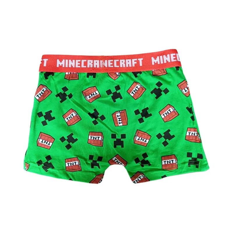 Set 2 perechi boxeri, băieți, multicolor, Happy, Minecraft