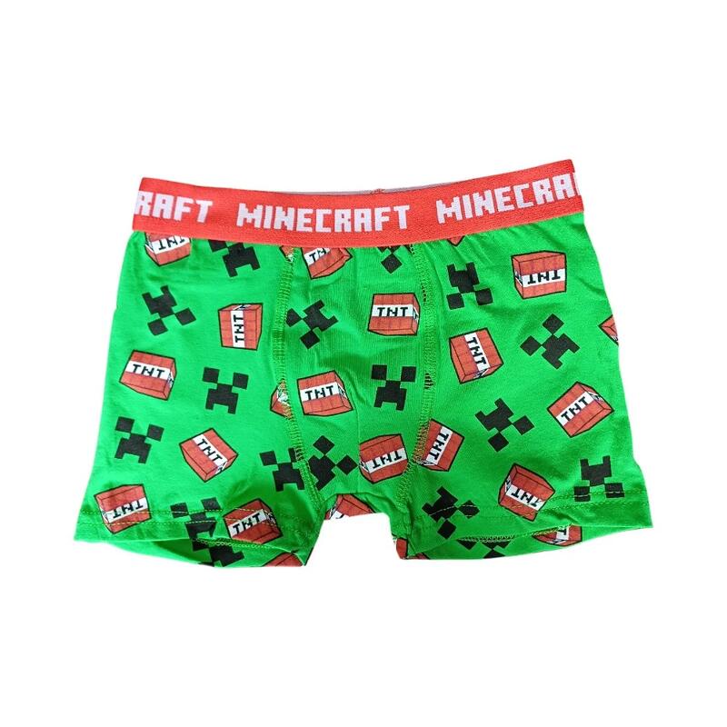 Set 2 perechi boxeri, băieți, multicolor, Happy, Minecraft