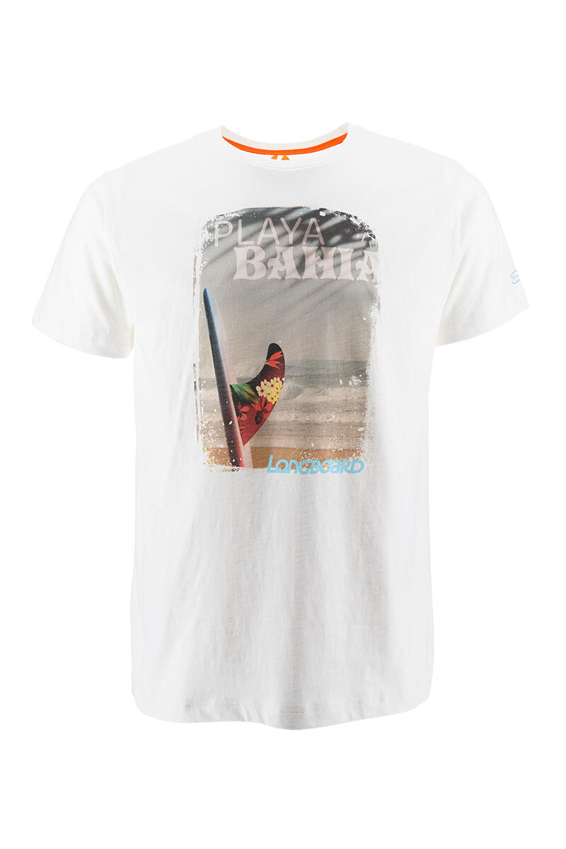 T-shirt homme blanc 2/5