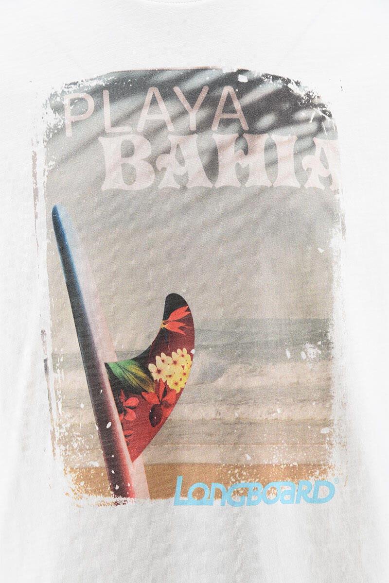 T-shirt homme blanc 4/5