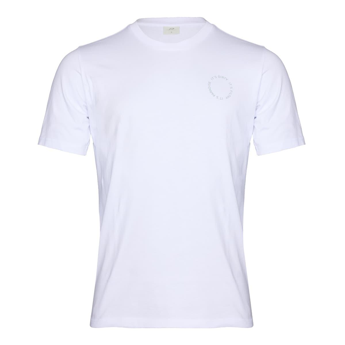 P-Lucky Herren Bike T-Shirt weiß 2/3