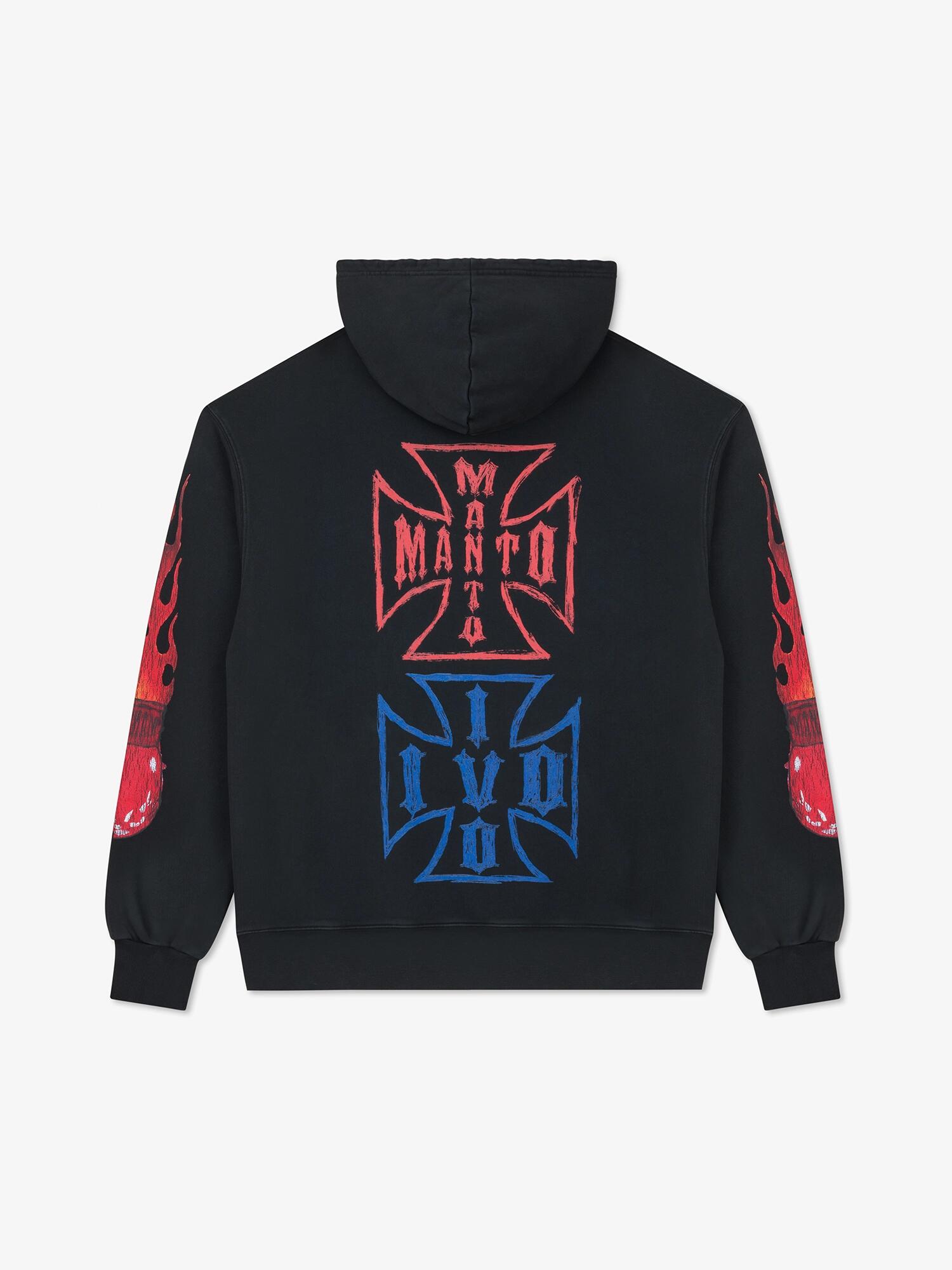 MANTO bluza z kapturem GHOST FIGHTER OVERSIZE 3/7