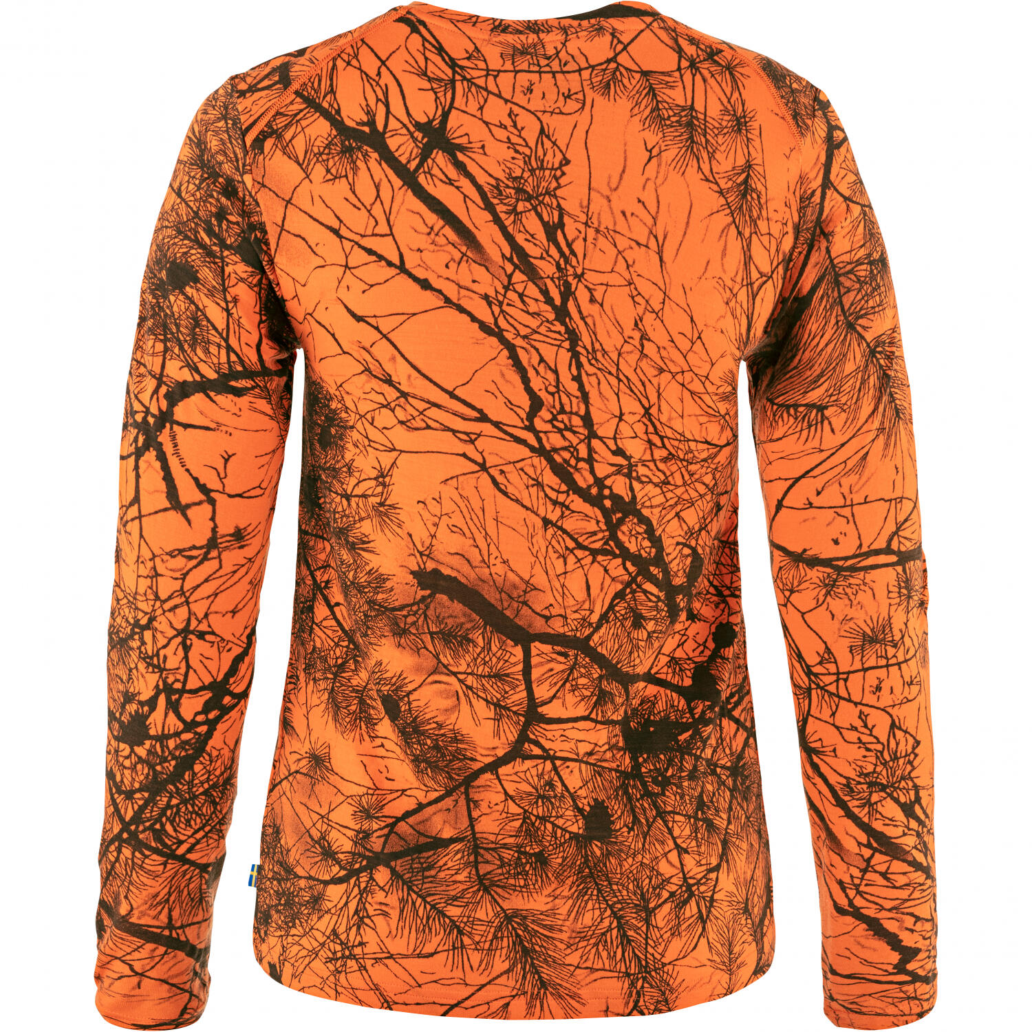 Fjällräven Värmland Wool LS W Damen (Orange Multi Camo) Größe XL 2/5
