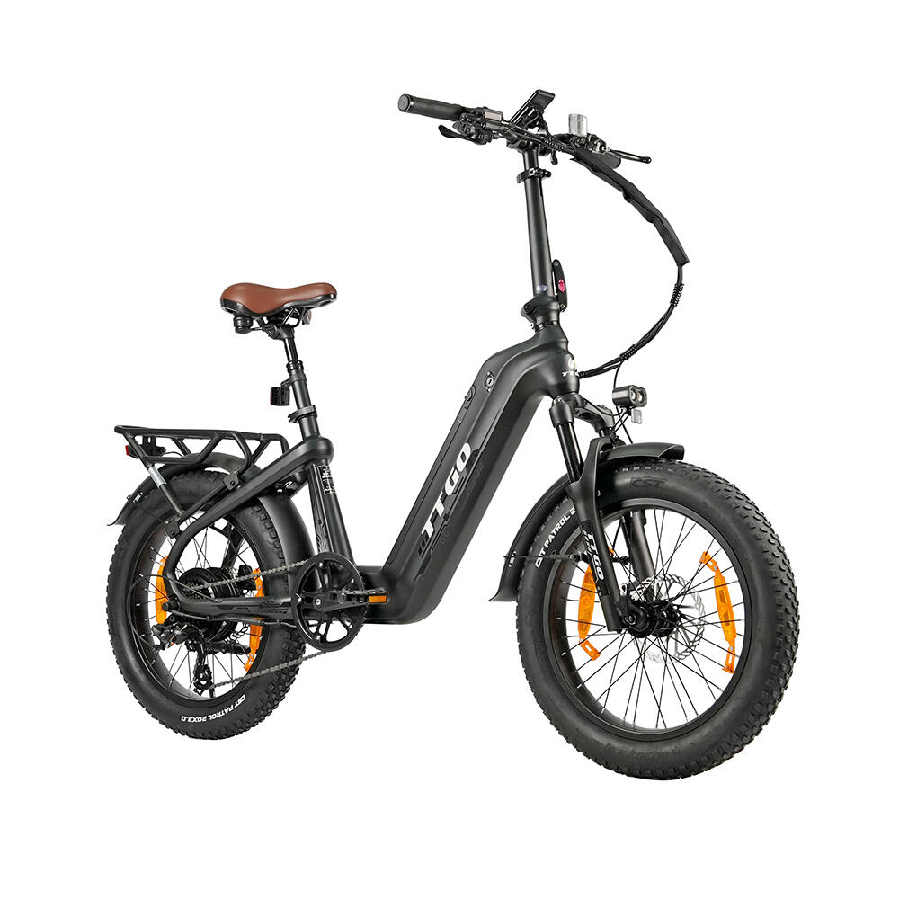 Elektrokolo TTGO F8 z uhlíkových vláken, skrytá baterie 48 V 18 Ah 4/7