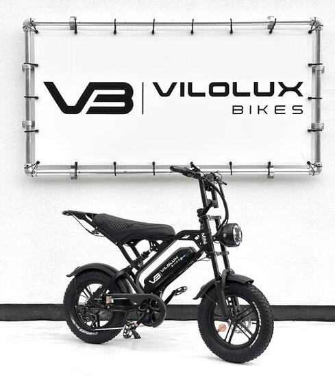 Fatbike V20 MINI - Zwart - Rijklaar geleverd