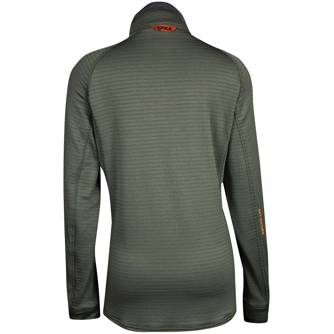 Spika Gridfleece Top Damen (Performance Olive) Größe 2XL 3/3