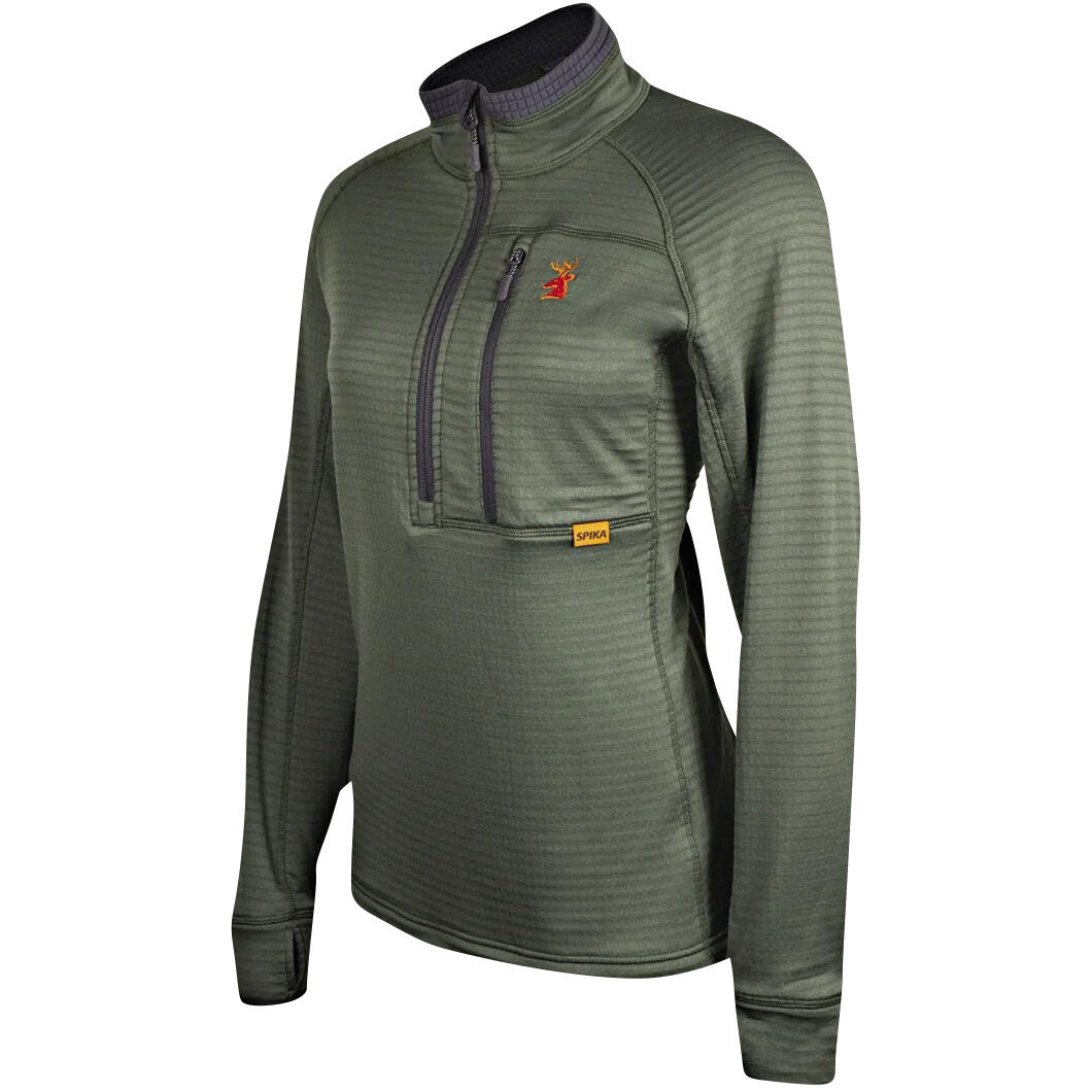 Spika Gridfleece Top Damen (Performance Olive) Größe 2XL 2/3
