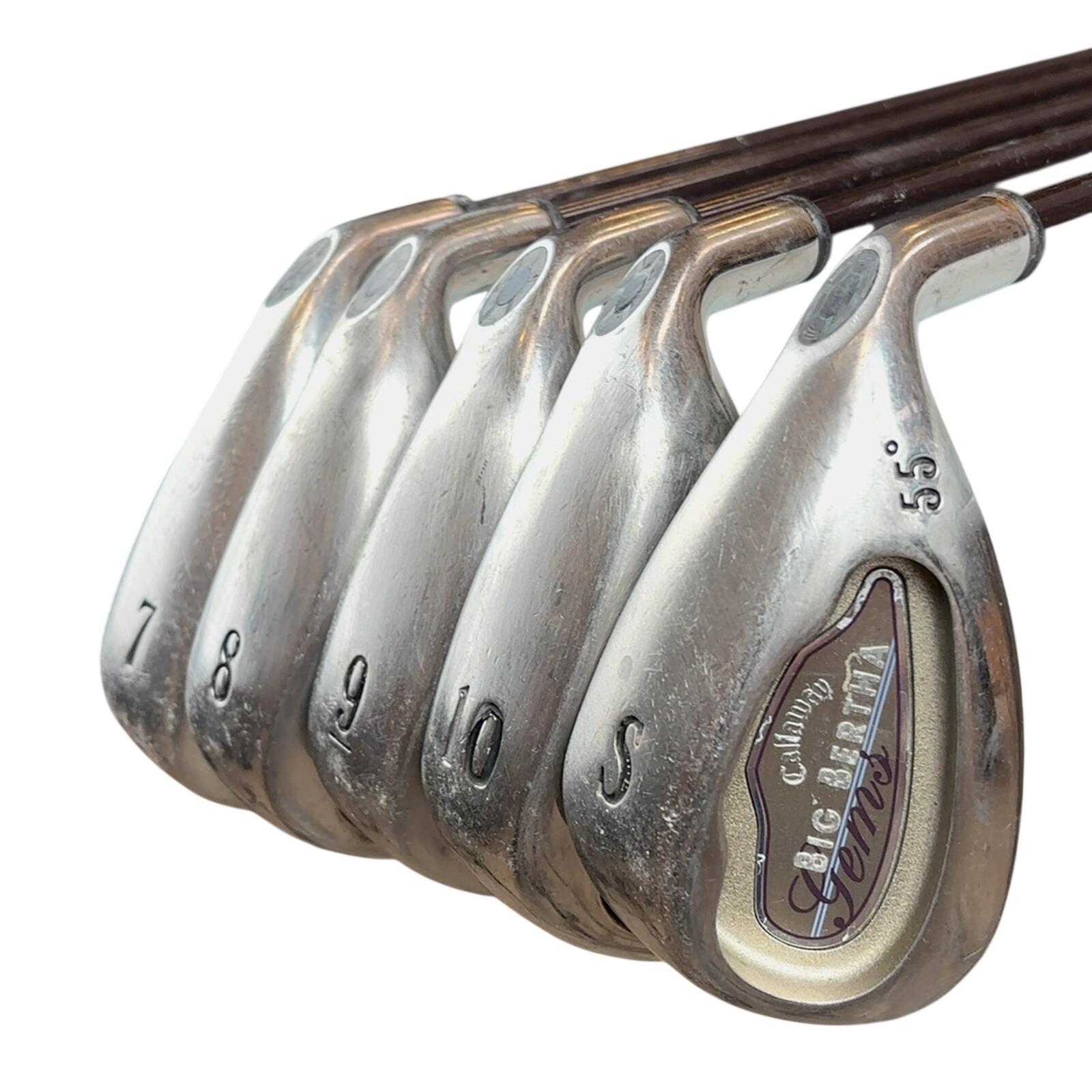 Callaway Big Bertha Gems Série de fers / 7-PW+SW / Flex Ladies / Graphite 3/7